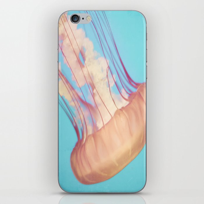Jellyfish in Pastels iPhone Skin