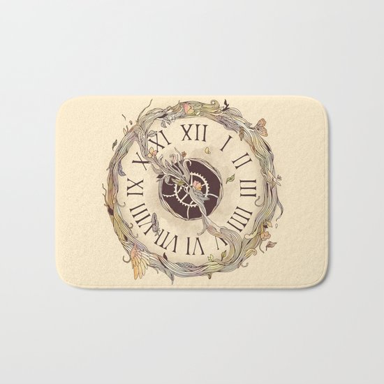 Winding Up (Wherever Time Takes Me) Bath Mat