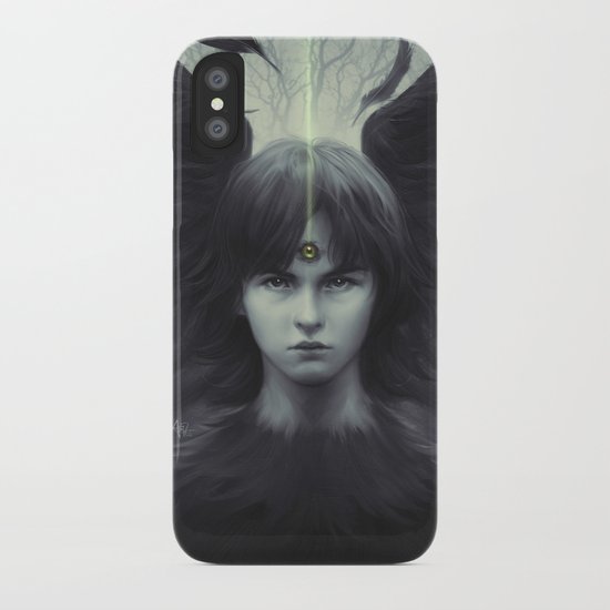 Eye of Raven iPhone Case