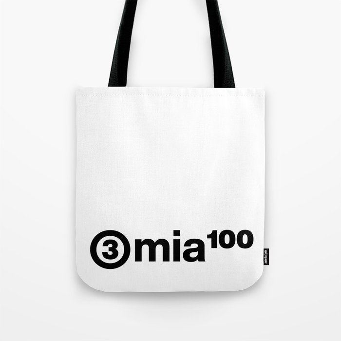 Tricity (3mia100) Funky Logotype Tote Bag