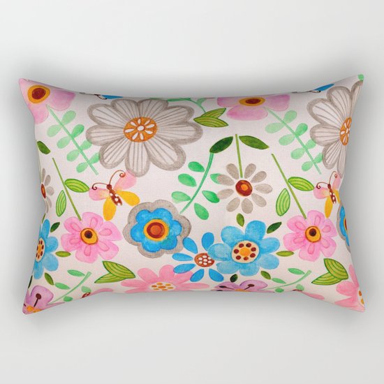 The Garden 2 Rectangular Pillow