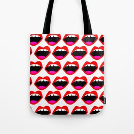 RED LIPS Tote Bag