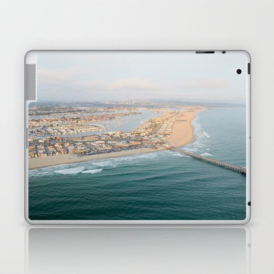 Newport Beach Pier Laptop & iPad Skin