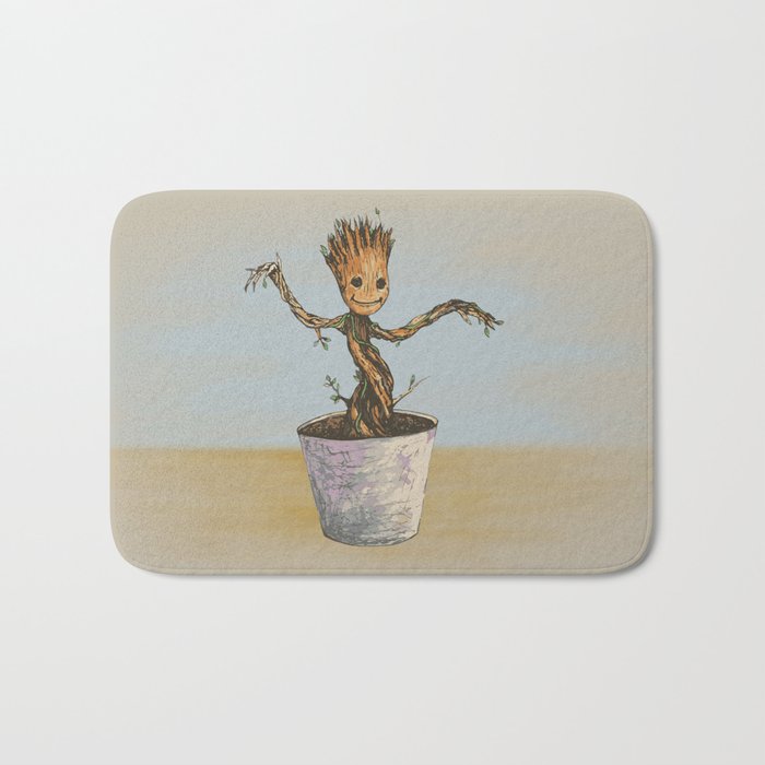 Baby Groot Bath Mat