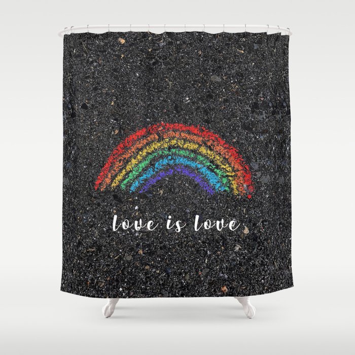 Love is Love Shower Curtain