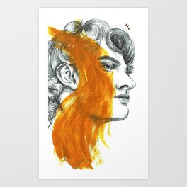 Golden Boy Art Print