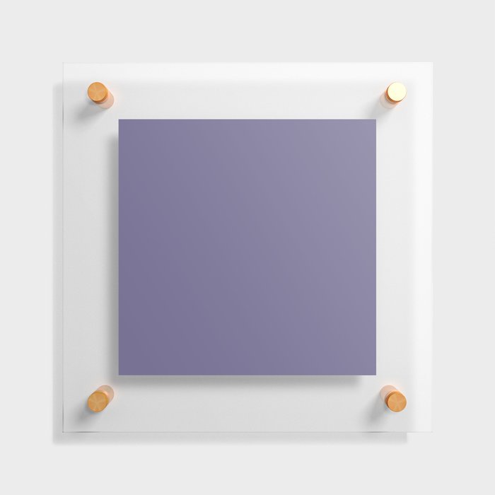 Independent Purple Floating Acrylic Print