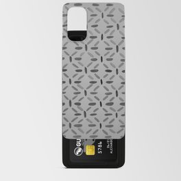 grey line pattern Android Card Case