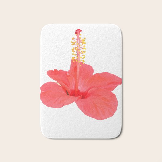 Hibiscus Bath Mat