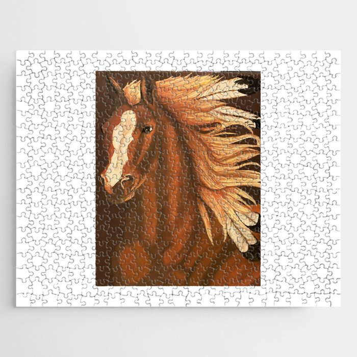 Horse Feathers Jigsaw Puzzle