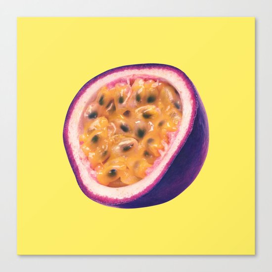 Passion Fruit Canvas Print