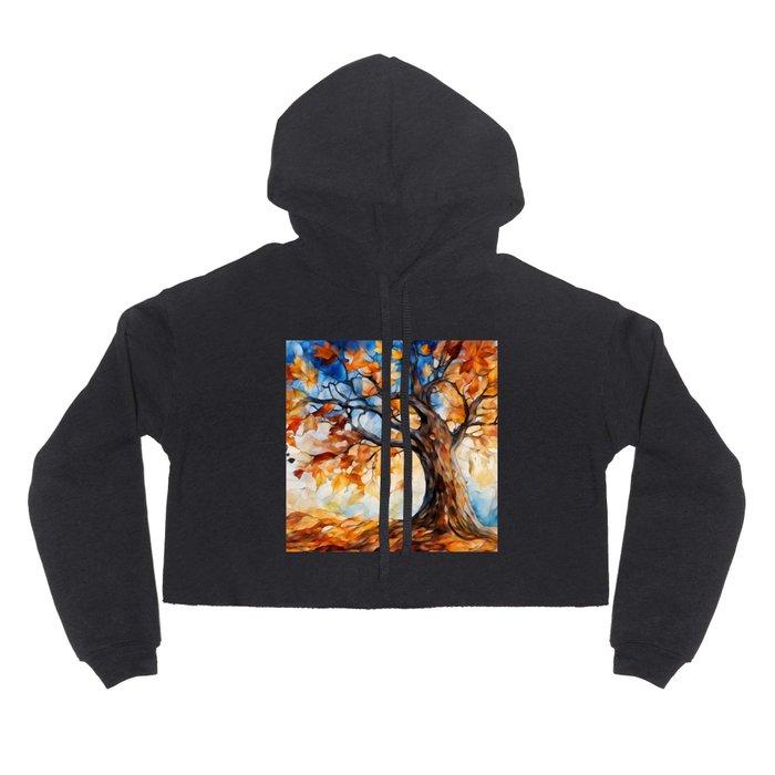 Stained Glass Abstract Autumn/Fall  Hoody