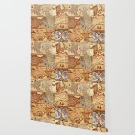 Old Times Wallpaper For Any Decor Style Society6