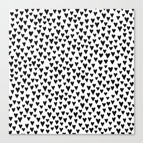 Little Hearts Canvas Print