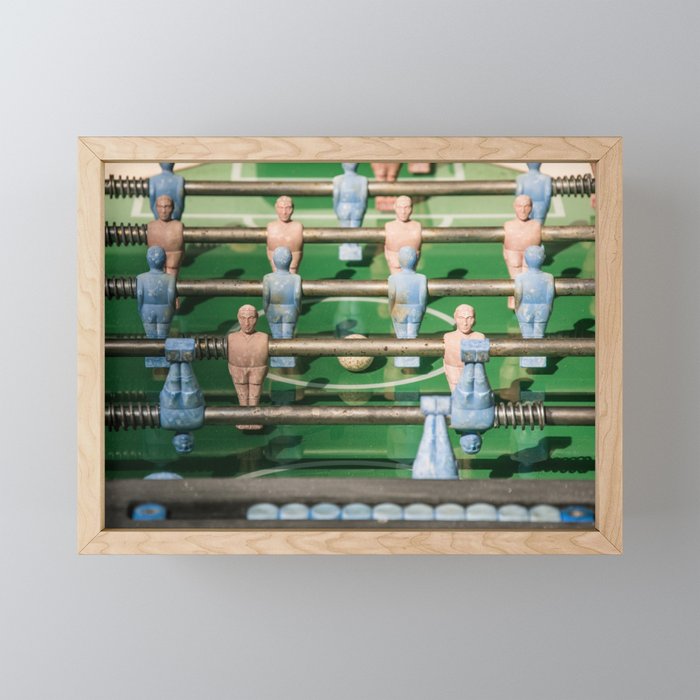 Football table Framed Mini Art Print