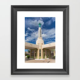Route 66 Conoco Station  Framed Art Print