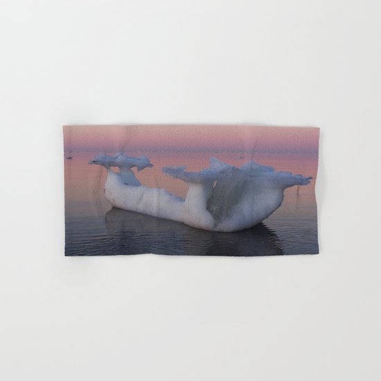 Viking Iceberg Ship Hand & Bath Towel