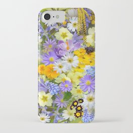 Colorful Wildflowers iPhone Case