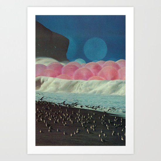 the time it takes to heal Art Print