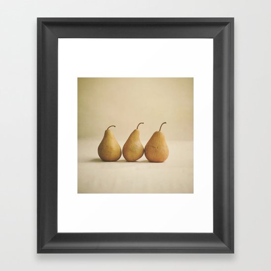 Bosc Pears Framed Art Print