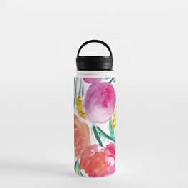 Watercolor bloom  Water Bottle