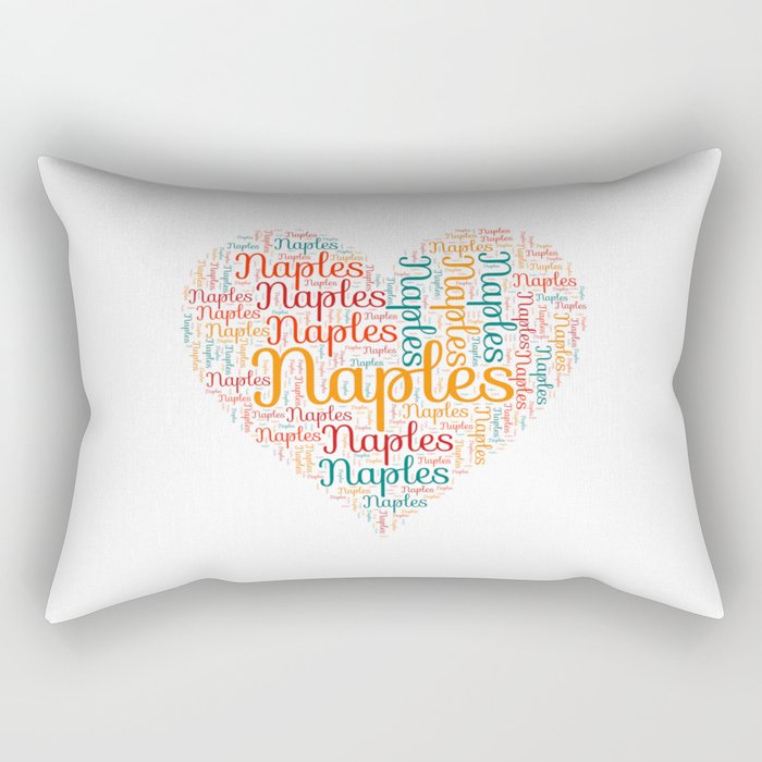 Naples honeymoon Rectangular Pillow