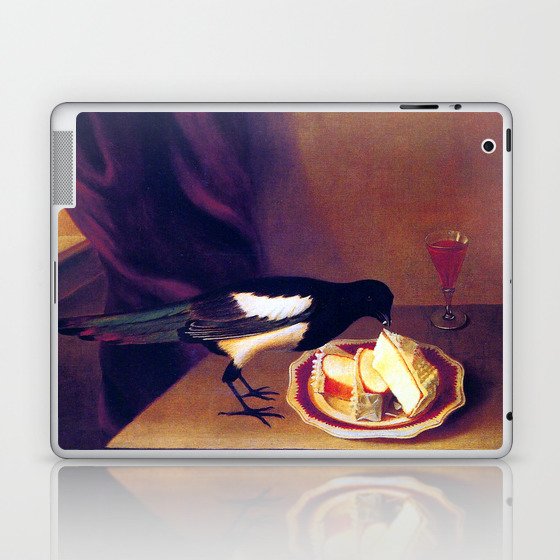 Rubens Peale Magpie Eating Cake Laptop & iPad Skin