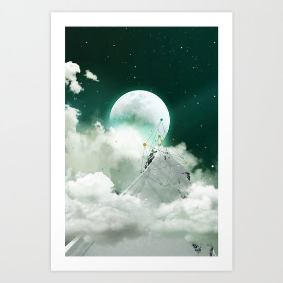 COME TO KISS GOODNIGHT Art Print