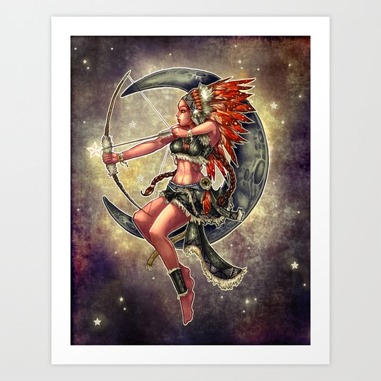 S T A R S T R U C K Art Print