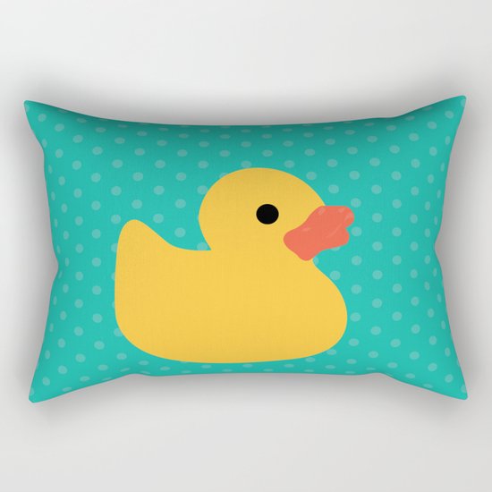 Duck it ! Rectangular Pillow