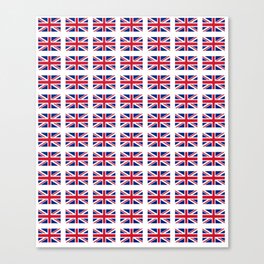 flag of uk 3 - London,united kingdom,england,english,british,great britain,Glasgow,scotland,wales Canvas Print