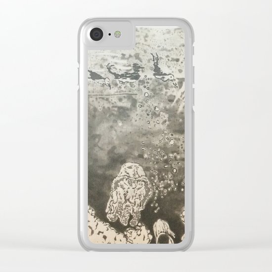 Under The Sea. Some things are better down where it's wetter take it from me Clear iPhone Case