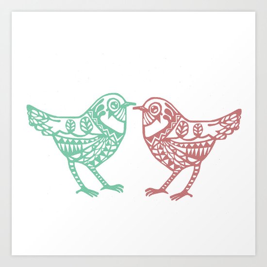 Birdy Art Print