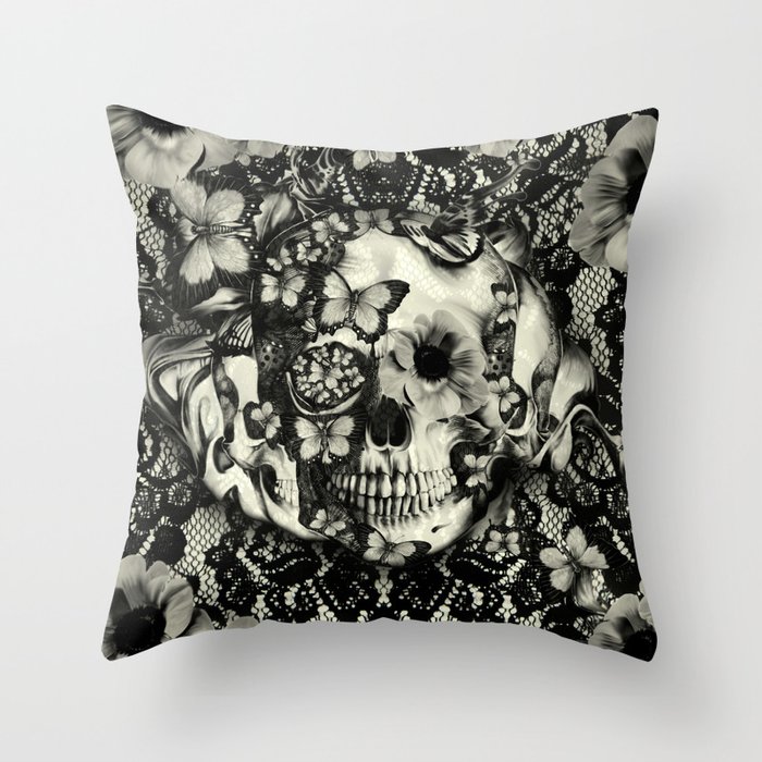 Victorian Gothic Throw Pillow by Kristy Patterson Design