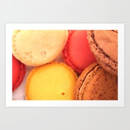 Macaroons Art Print