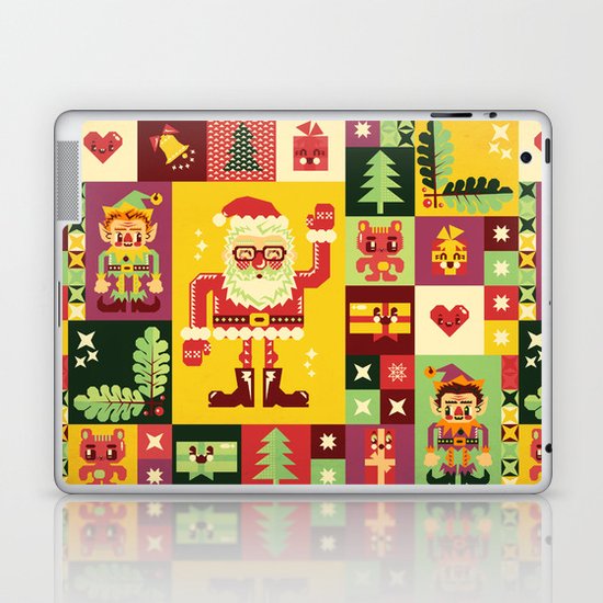 Christmas Geometric Pattern No. 1 Laptop & iPad Skin