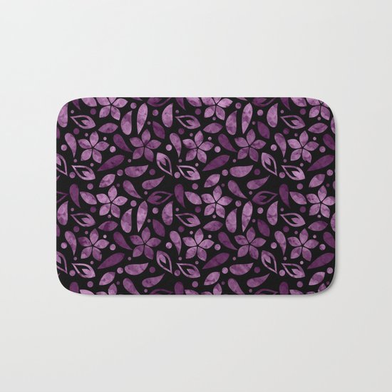 Colorful Lovely Pattern XVV Bath Mat