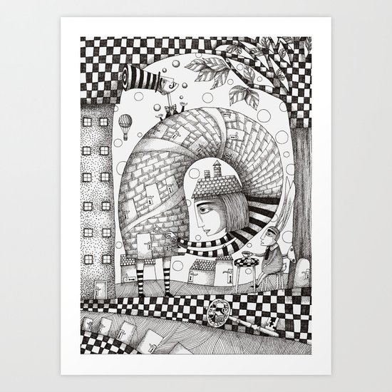 There will be Nonsense in it Art Print