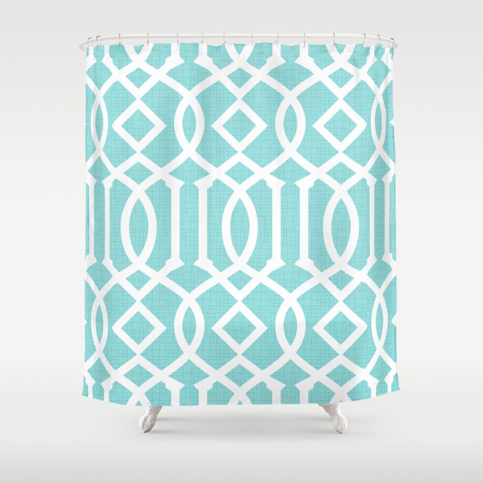 Limpet Shell - Trellis Shower Curtain