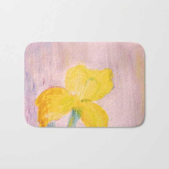 Sunny iris Bath Mat