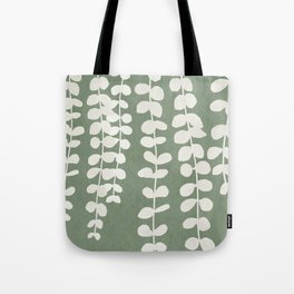 Minimal Abstract Leaves 14 Tote Bag