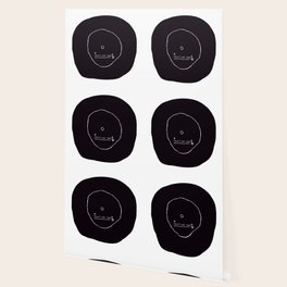 Basquiat Wallpaper For Any Decor Style Society6 Standart wallpaper wall mural sizes. basquiat wallpaper for any decor style