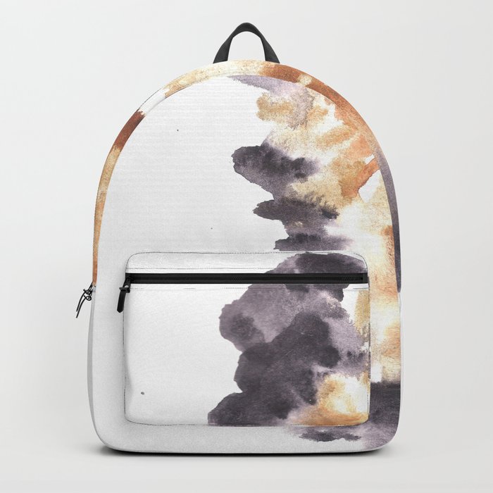 Minimalist Art Abstract Art Watercolor Painting Soft Texture Watercolor | [Grief] Spirit Backpack