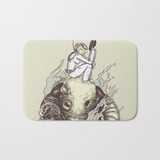 harder they fall Bath Mat