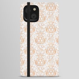 Pineapple Deco // Copper & Marble iPhone Wallet Case
