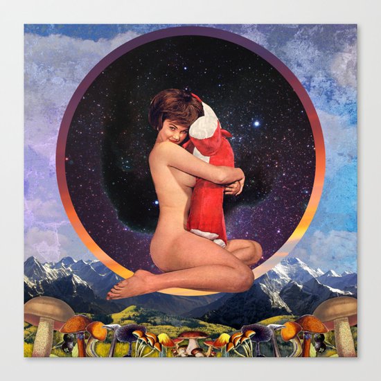 Shroom Land Canvas Print