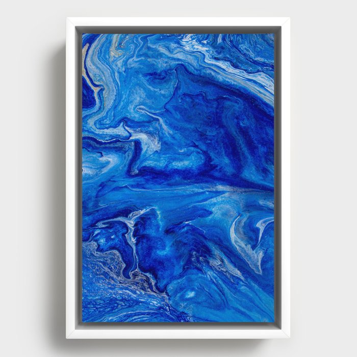 Mysteries of the Sea Framed Canvas