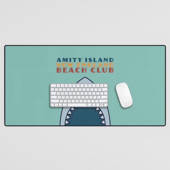 Amity Island Beach Club Desk Mat