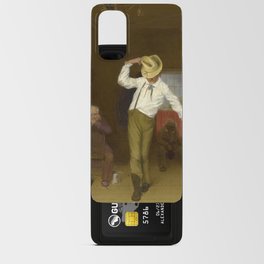 Walking the Chalk by Charles Deas (1838) Android Card Case