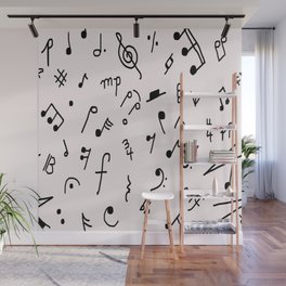 Music Notes and Symbols Wall Mural